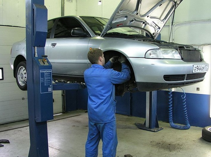 Техника безопасности при техническом обслуживании и ремонте авто