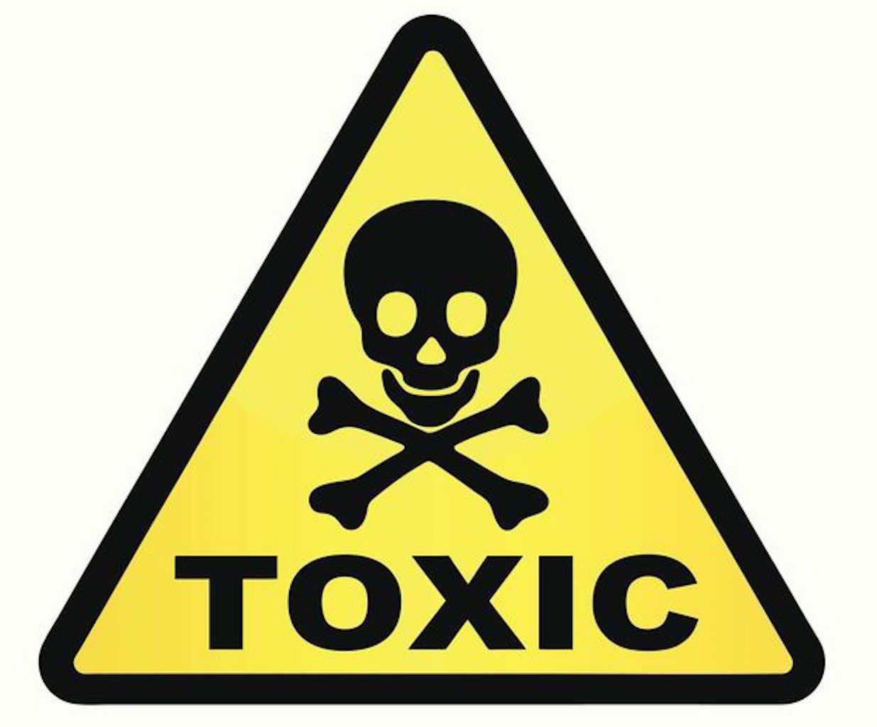 Знак осторожно токсичные отходы